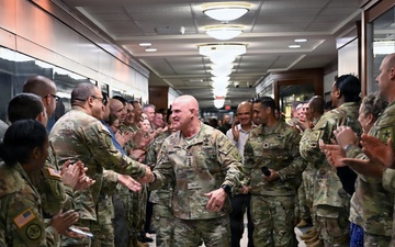 Vice Chief of Staff of the Army Gen. James J. Mingus Clap Out Ceremony