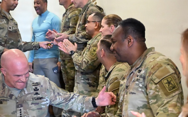 Vice Chief of Staff of the Army Gen. James J. Mingus Clap Out Ceremony