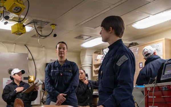 USS Arlington (LPD 24) Medical Training Drill