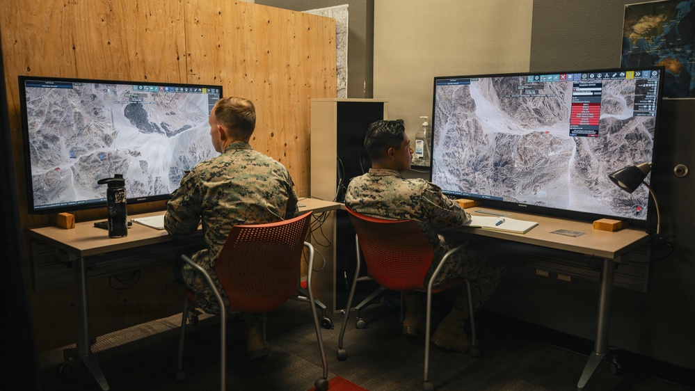 1st ANGLICO conducts call for fire training