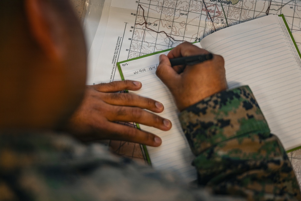 1st ANGLICO conducts call for fire training