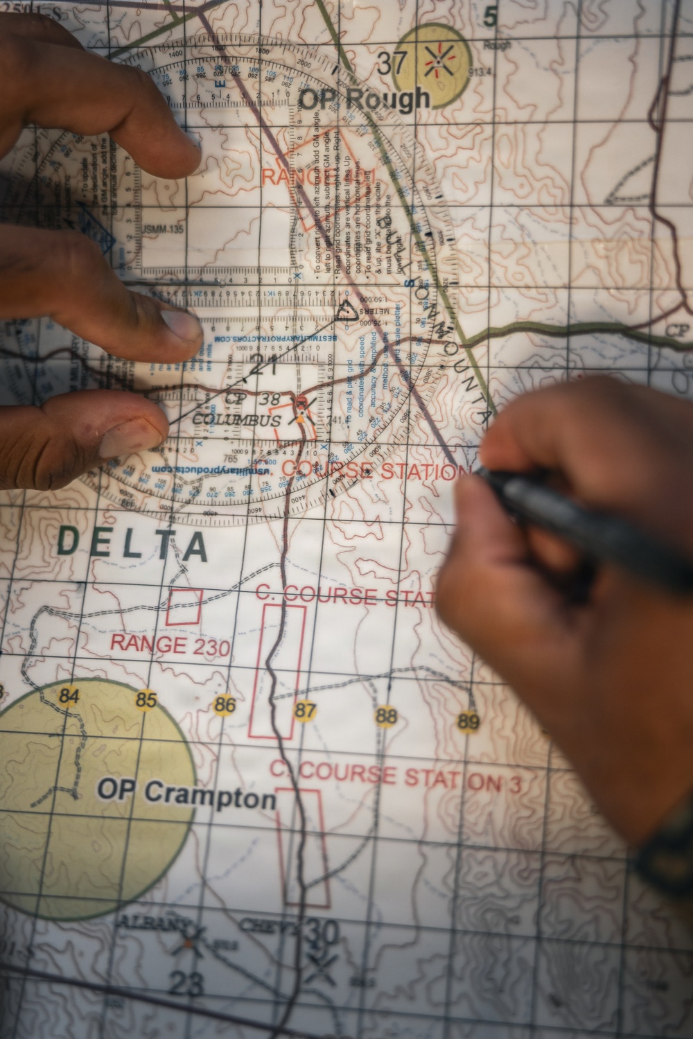 1st ANGLICO conducts call for fire training