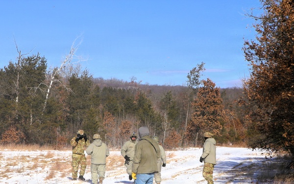 2nd Battalion, 147th Aviation Regiment helicopters, crews support sling-load training event with artillery unit at Fort McCoy