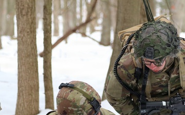 Winter field training tests infantry leaders