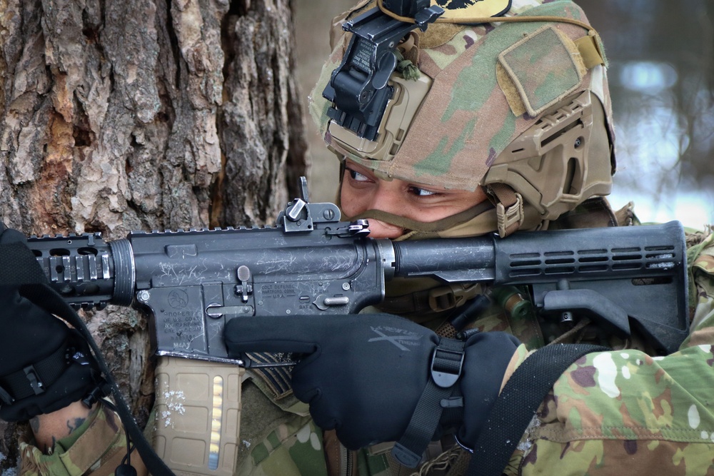 Winter field training tests infantry leaders