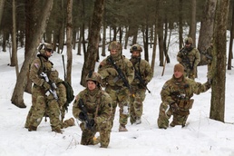 Winter field training tests infantry leaders