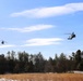 2nd Battalion, 147th Aviation Regiment helicopters, crews support sling-load training event with artillery unit at Fort McCoy