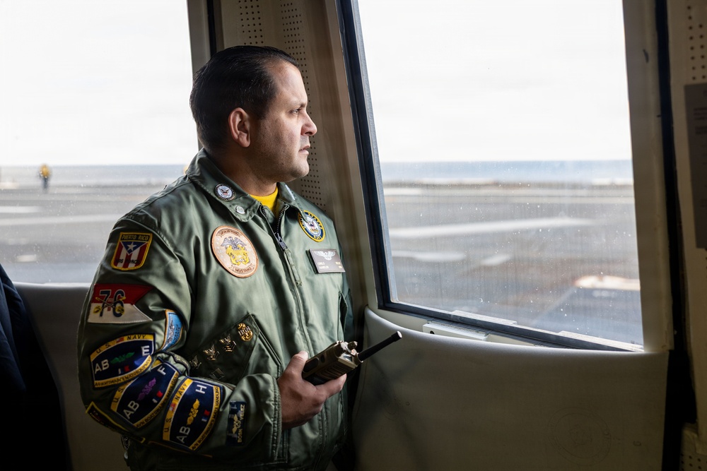 PCU John F. Kennedy Conducts Helicopter Operations