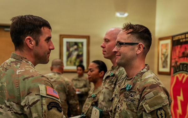 25th Infantry Division recognizes FY26 Career Counselors of the Year