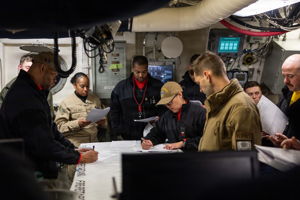 PCU John F. Kennedy Conducts Flight Deck Fire Drill