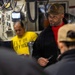 PCU John F. Kennedy Conducts Flight Deck Fire Drill