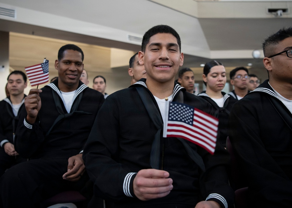 Recruit Training Command Naturalization Ceremony