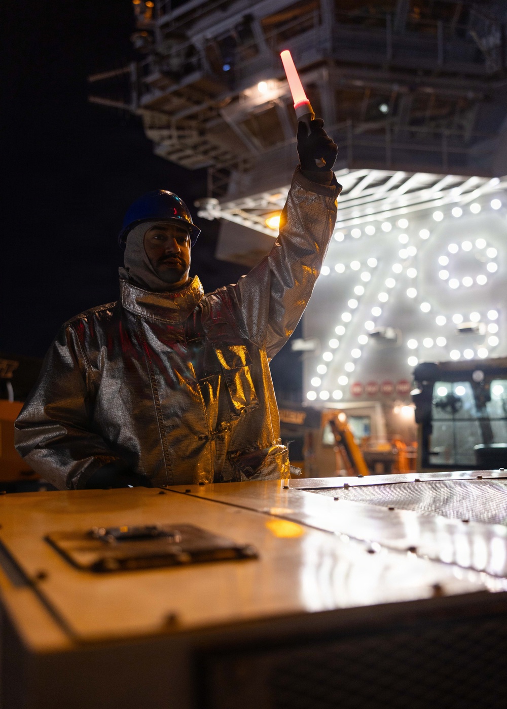 PCU John F. Kennedy Conducts Flight Deck Fire Drill