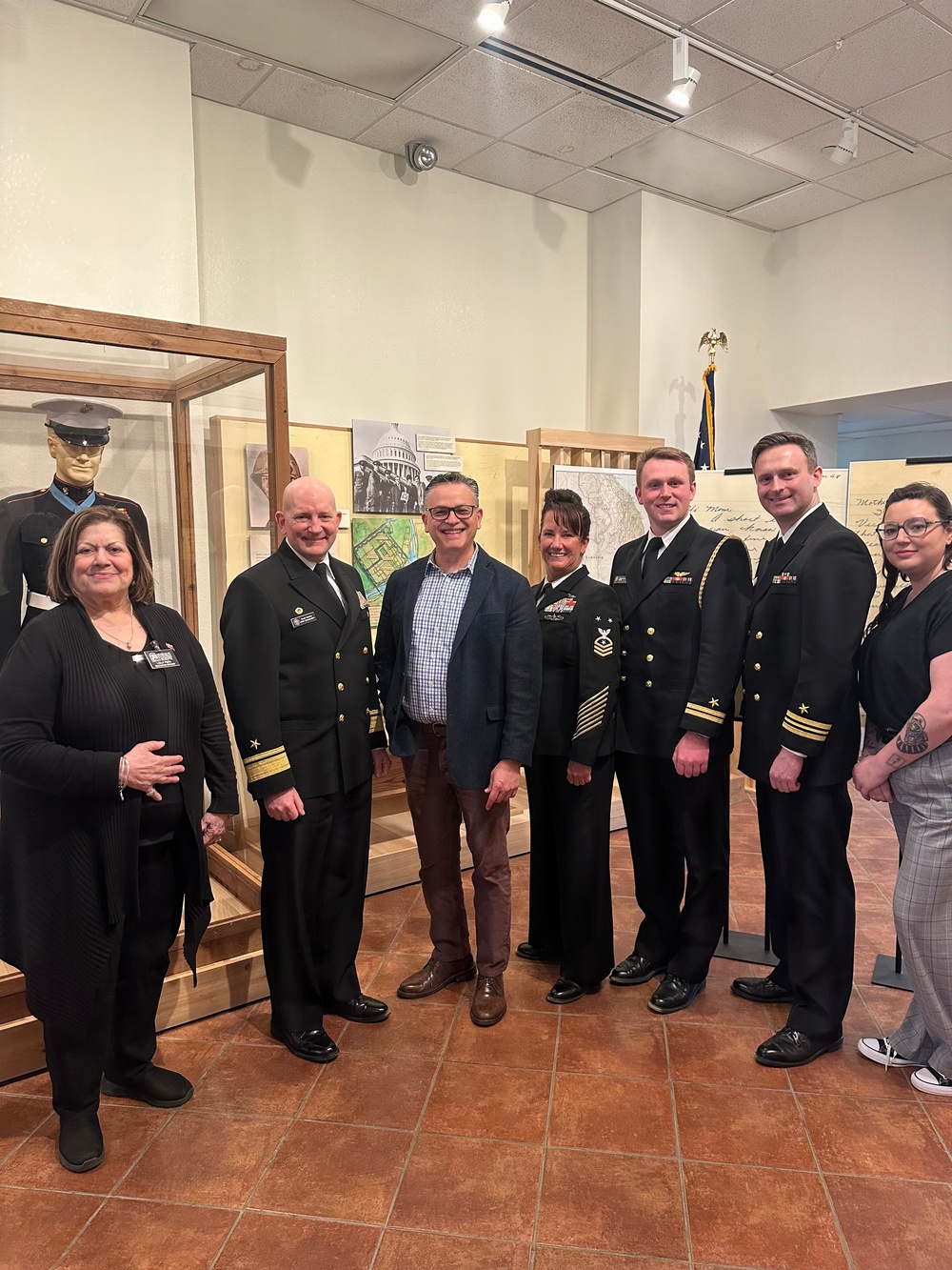 Rear Adm. David J. Faehnle Visits Navy Week Texas
