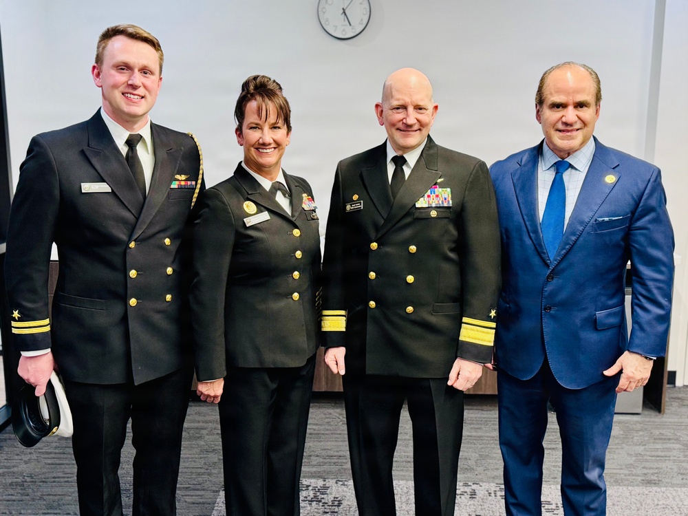 Rear Adm. David J. Faehnle Visits Navy Week Texas