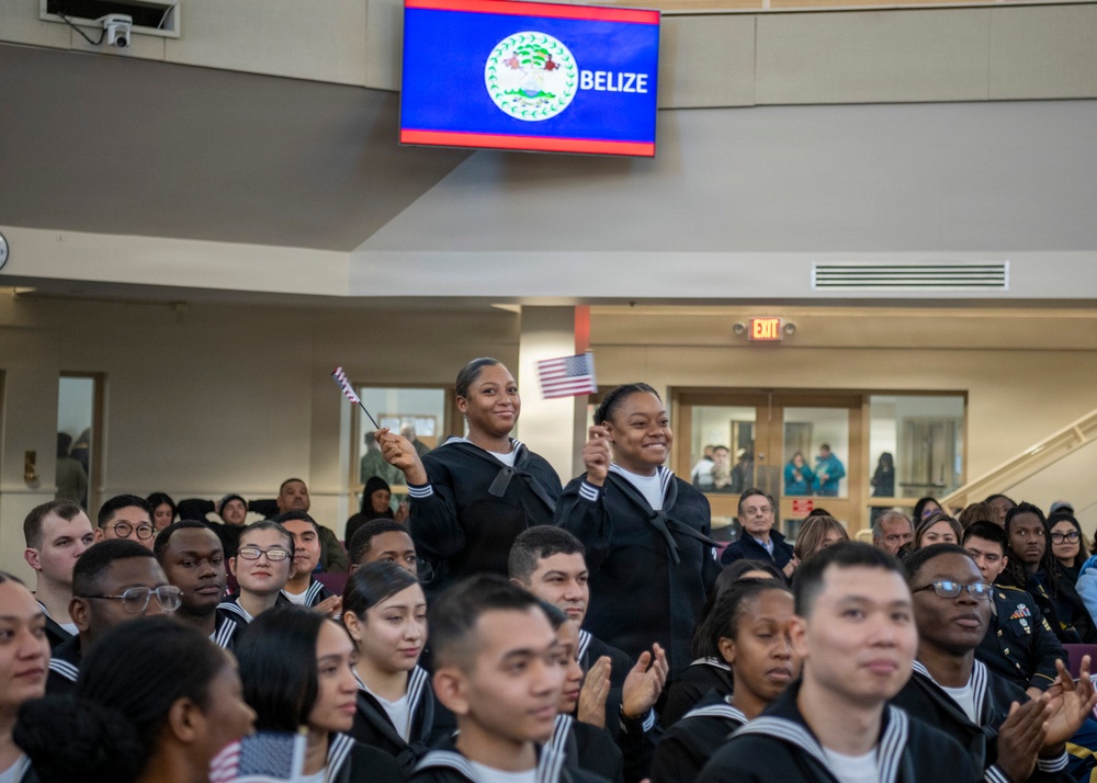 Recruit Training Command Naturalization Ceremony