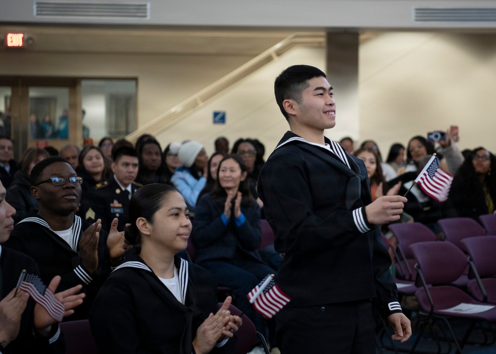 Recruit Training Command Naturalization Ceremony