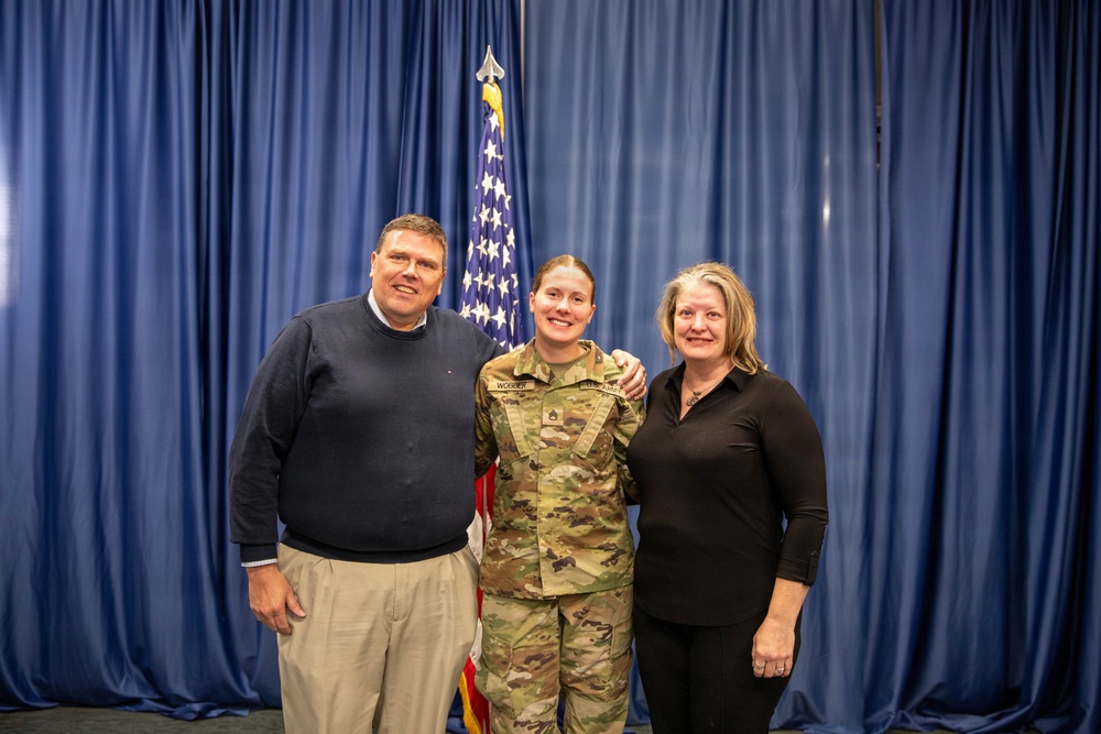 SSG Wobber Promotion Ceremony