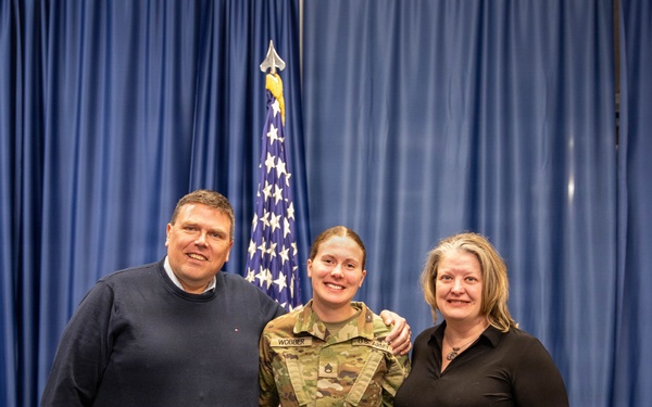 SSG Wobber Promotion Ceremony