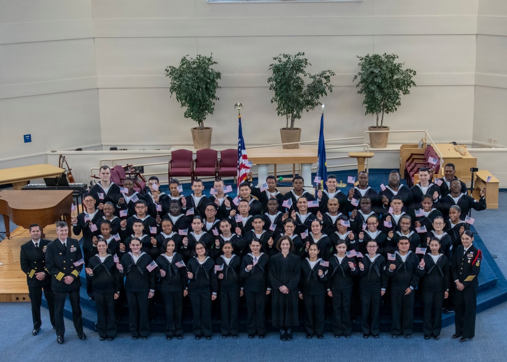 Recruit Training Command Naturalization Ceremony