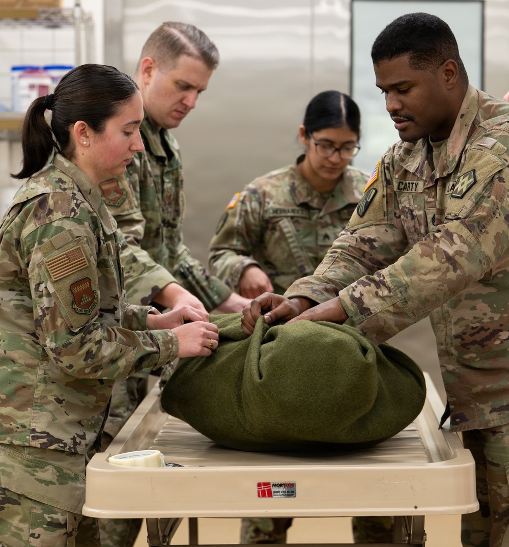 Army Reserve Soldiers Participate in Unlicensed Support Technician Training at Dover AFB