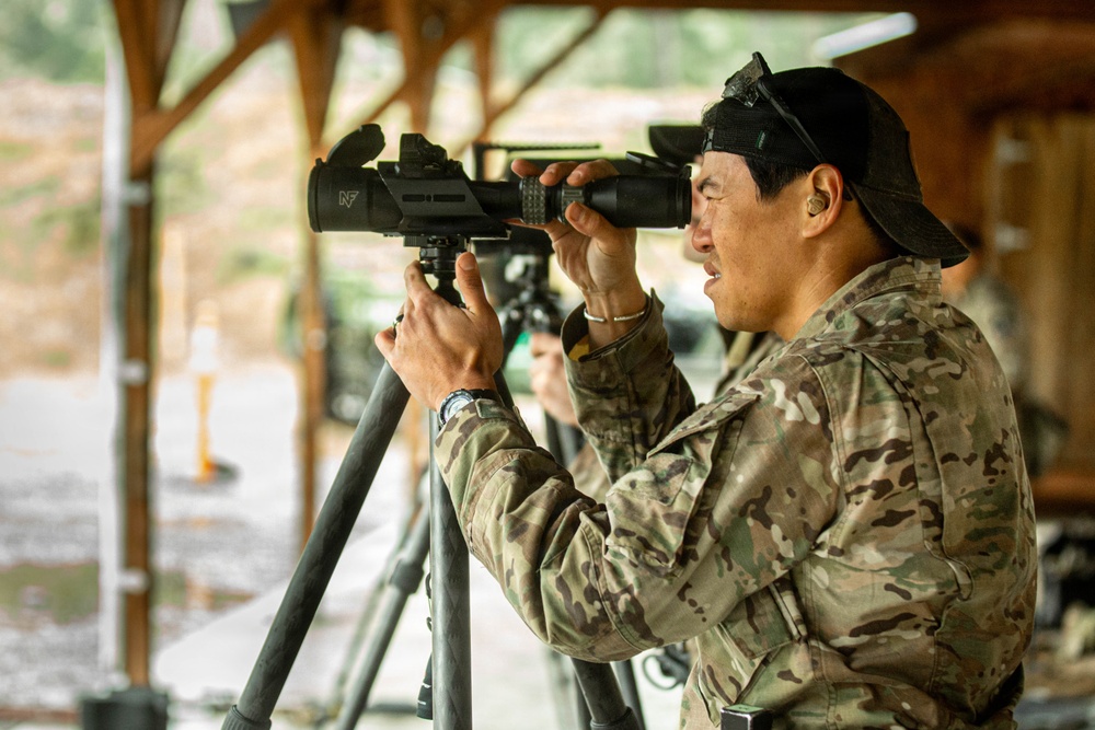 1SFG(A) Green Berets conduct combat marksmanship training