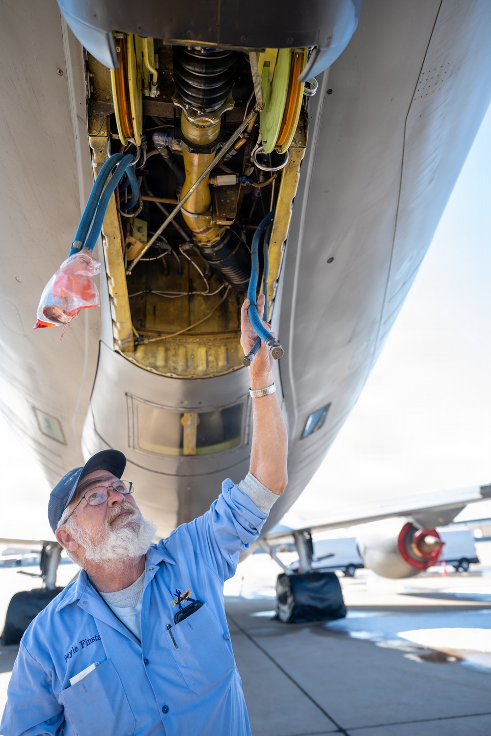 Altus KC-135 maintainers earn Knuckle Buster awards for rare field-level repairs