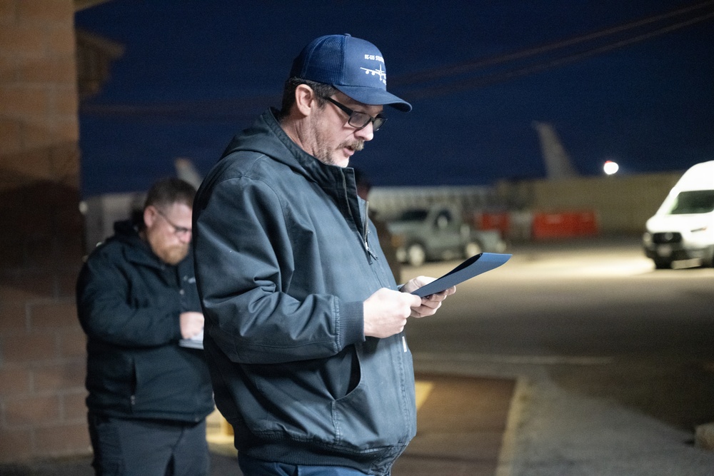 Altus KC-135 maintainers earn Knuckle Buster awards for rare field-level repairs