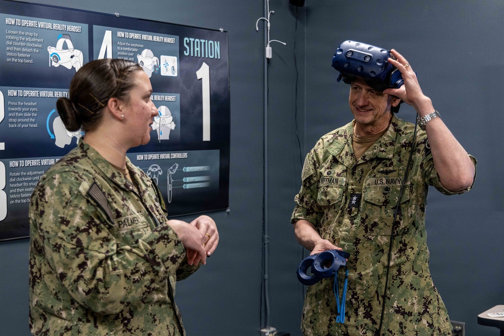 NETC Commander visits NCTC Gulfport and CNATTU Keesler AFB