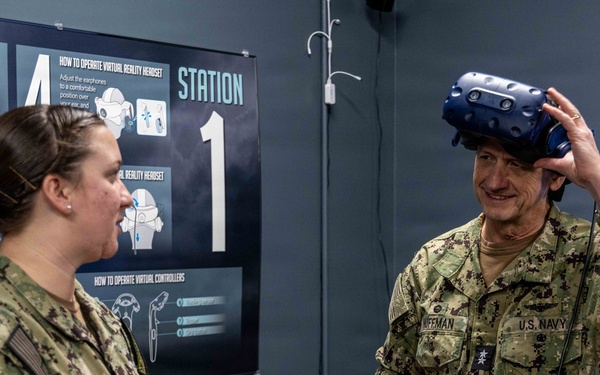 NETC Commander visits NCTC Gulfport and CNATTU Keesler AFB