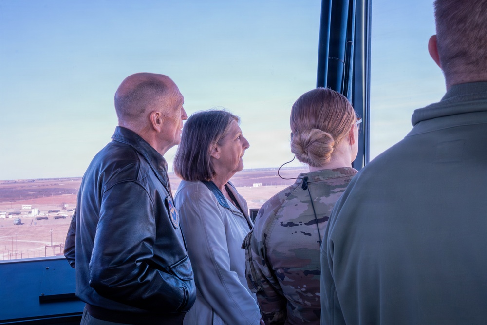 Lt. Gen. (Ret.) Ralph Jodice Visits Sheppard AFB, TX