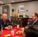 director, Naval Nuclear Propulsion Program hosts breaks with Sailors Assigned To PCU John F. Kennedy
