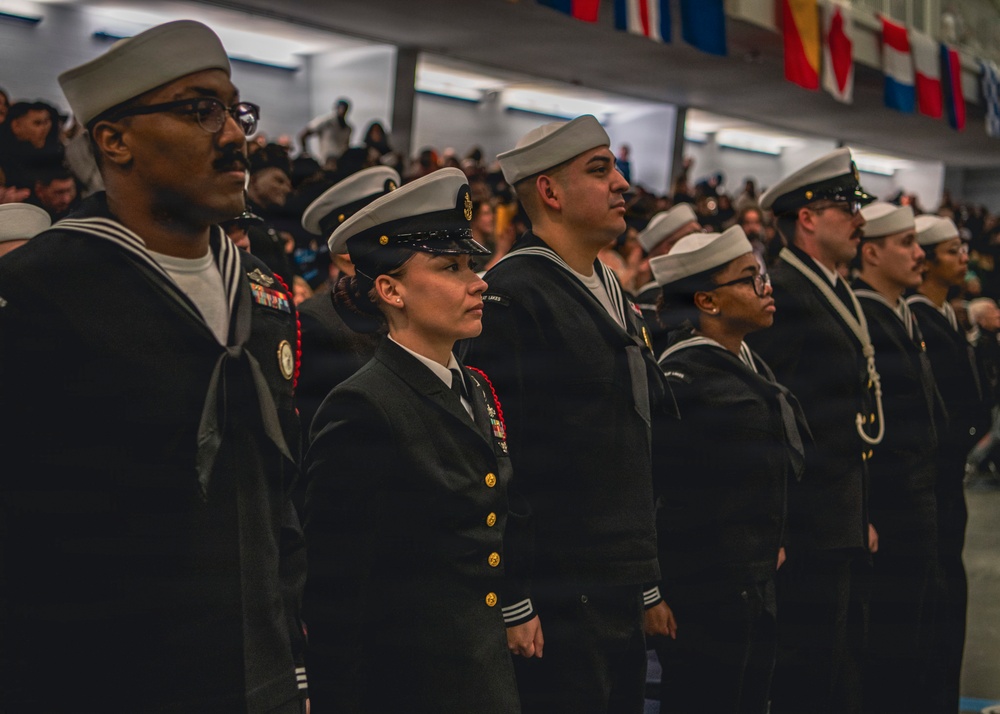 Recruit Training Command Pass in Review