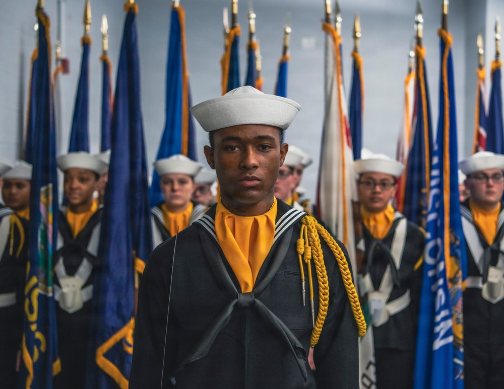 Recruit Training Command Pass in Review