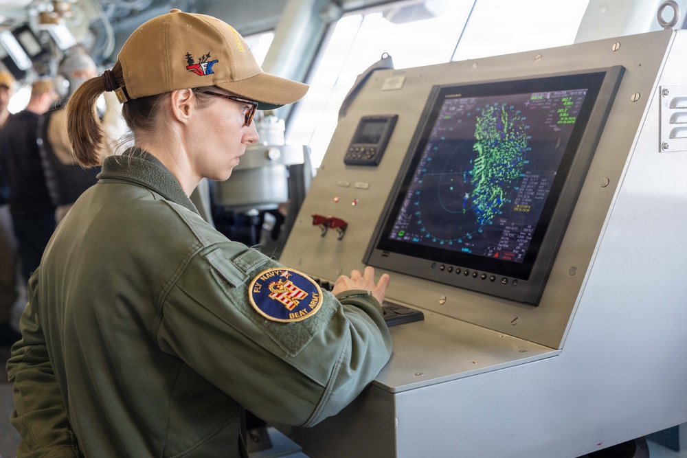 PCU John F. Kennedy (CVN 79) Goes To Sea For The First Time During Builder's Trials