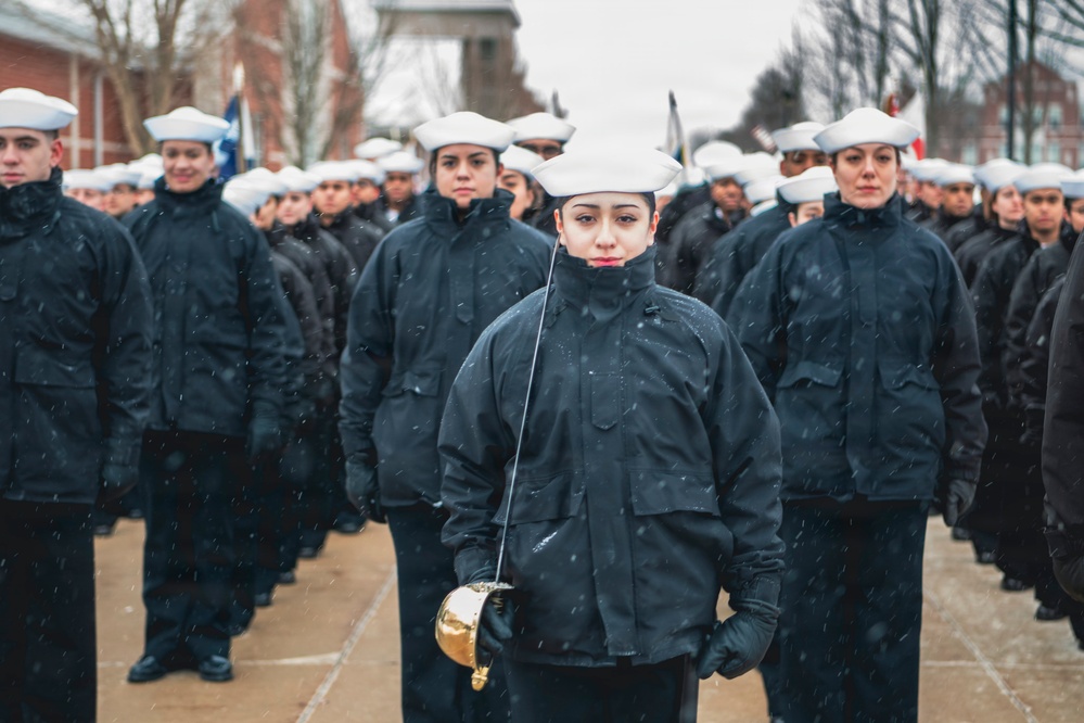 Recruit Training Command Pass in Review