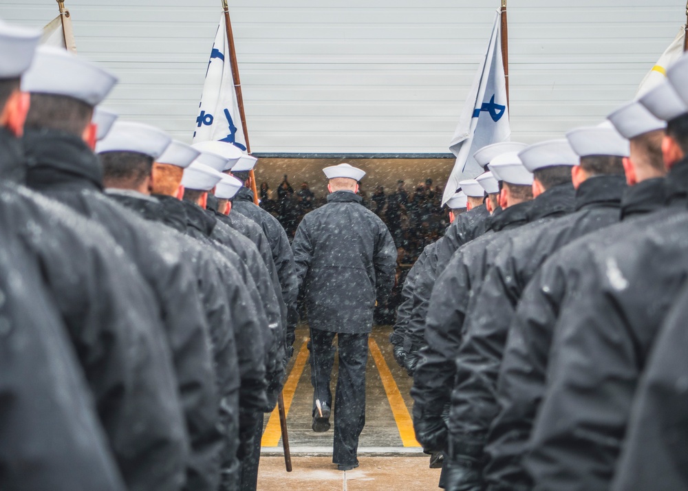 Recruit Training Command Pass in Review