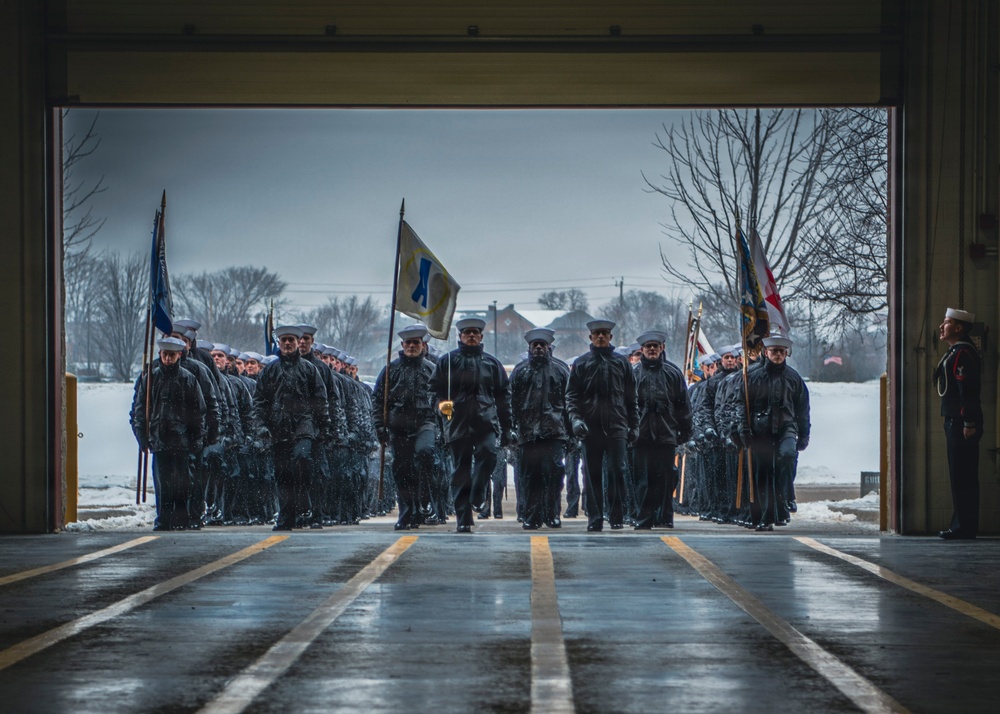 Recruit Training Command Pass in Review