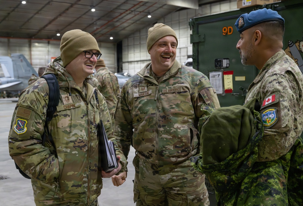 Welcoming Major General General Soren Andersen