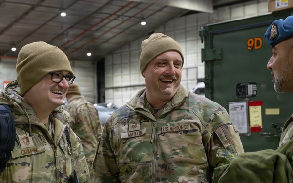Welcoming Major General General Soren Andersen