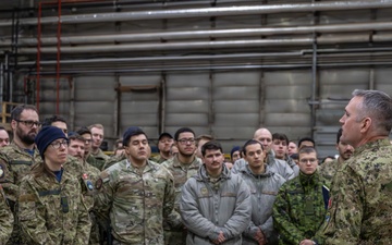 Vist of Major-General Chris McKenna