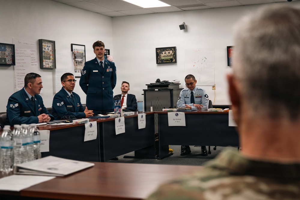 Maj. Gen. Slade Visits BSFB