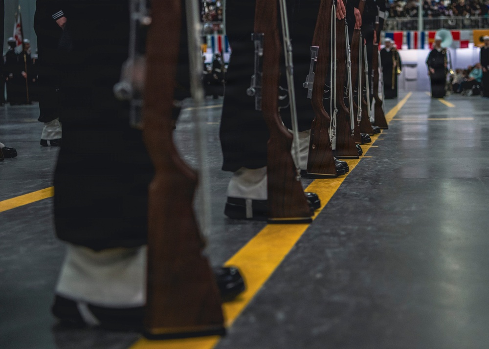 Recruit Training Command Pass in Review