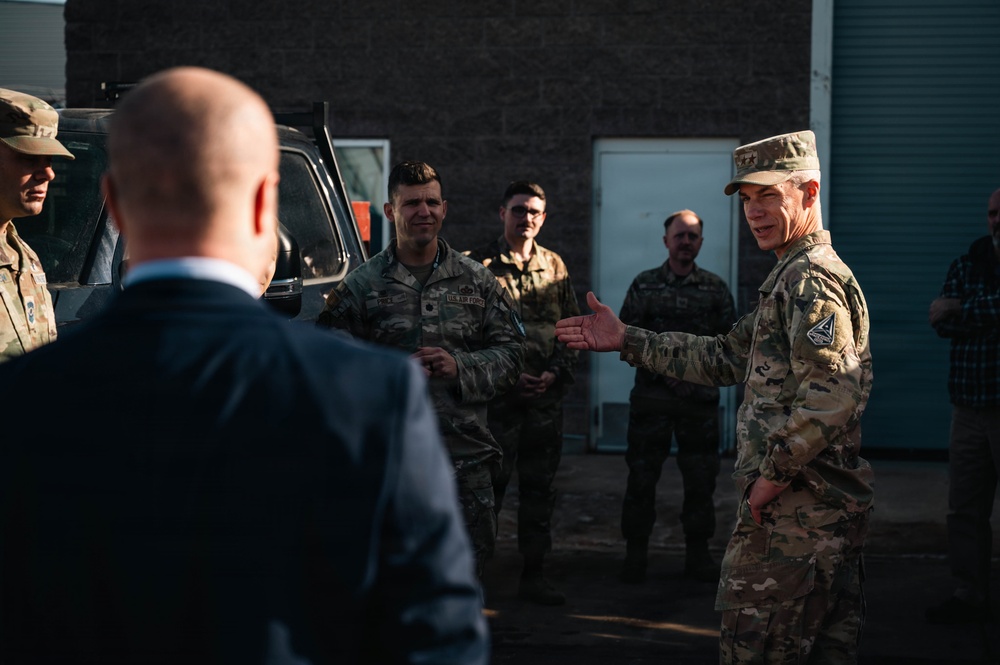 Maj. Gen. Slade Visits BSFB