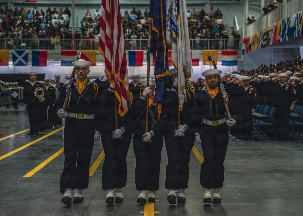 Recruit Training Command Pass in Review