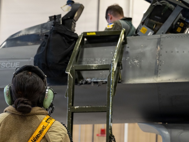 8th Fighter Squadron runs coordinated training with Luke AFB