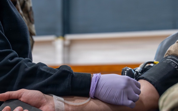 Joint Base Charleston Hosts Blood Drive with American Red Cross