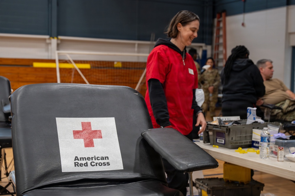 Joint Base Charleston Hosts Blood Drive with American Red Cross