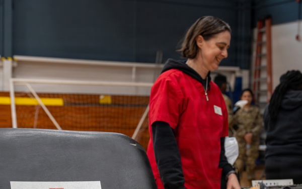 Joint Base Charleston Hosts Blood Drive with American Red Cross