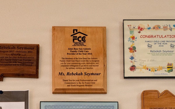 F. E. Warren Child Care Provider of the Year